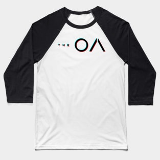 The OA Glitch Blur - black Baseball T-Shirt